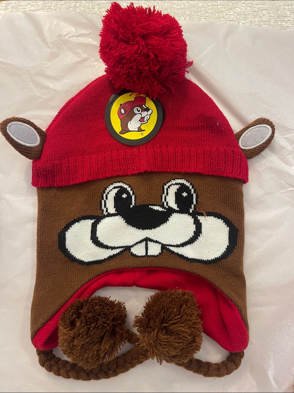 Buc-ees youth knit hat